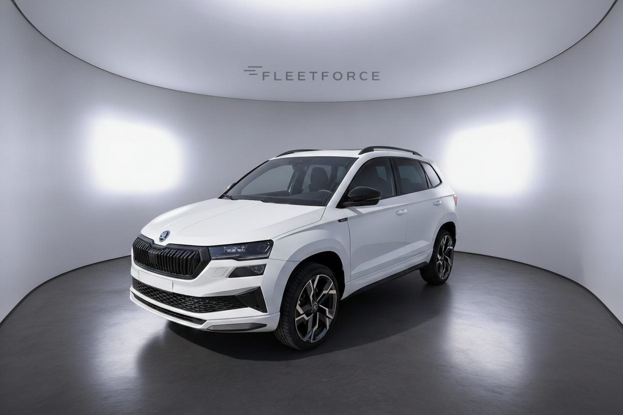 Skoda Karoq Sportline in Weiß