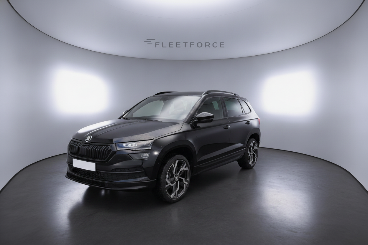 Skoda Karoq Sportline in Schwarz