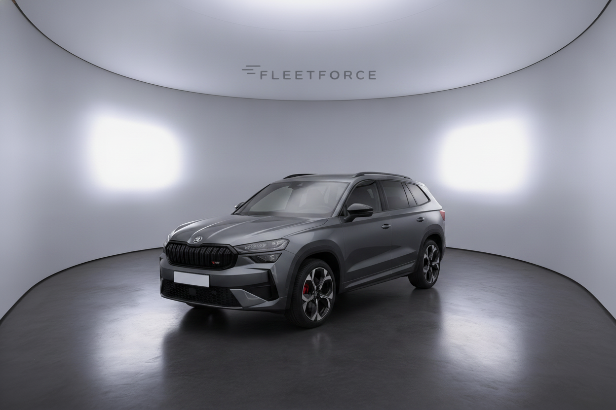 Skoda Kodiaq 2.0 TSI 195 kW 4x4 RS in Grau