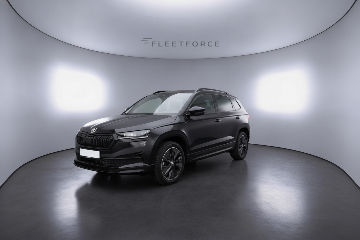 Skoda Karoq Sportline in Schwarz