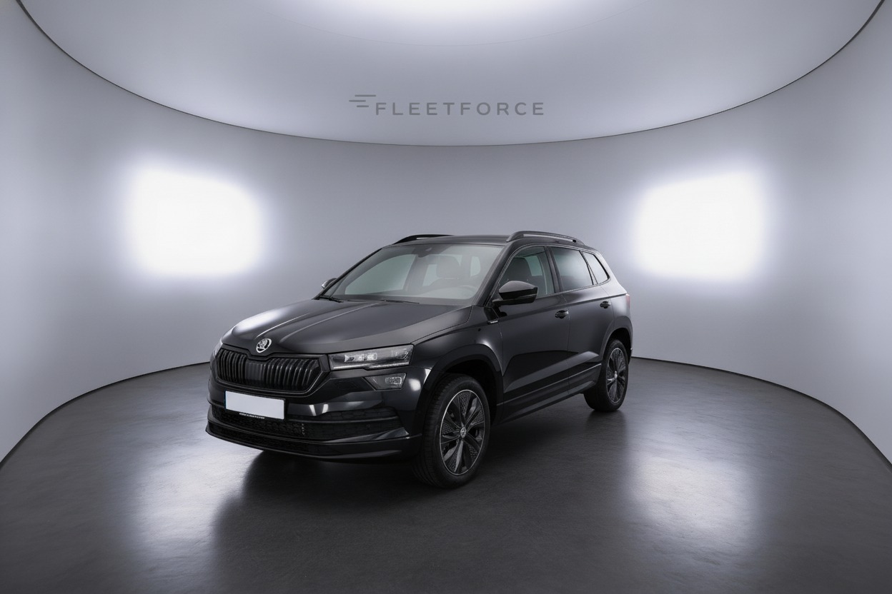 Skoda Karoq Sportline in Schwarz
