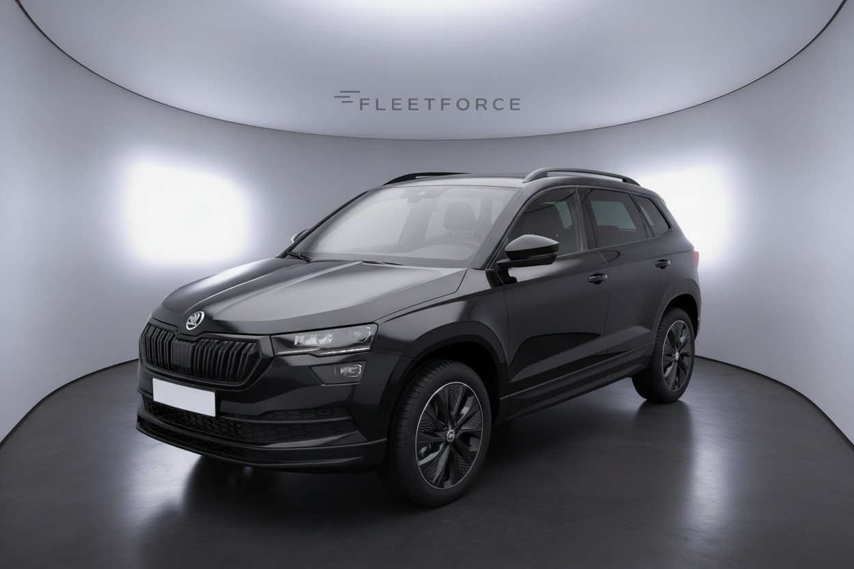 Skoda Karoq Sportline in Schwarz
