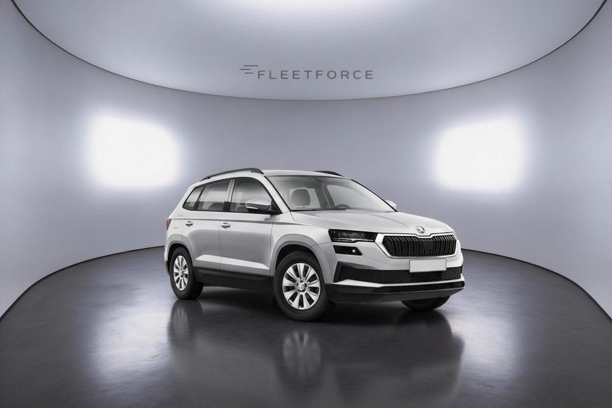Skoda Karoq Selection in Schwarz