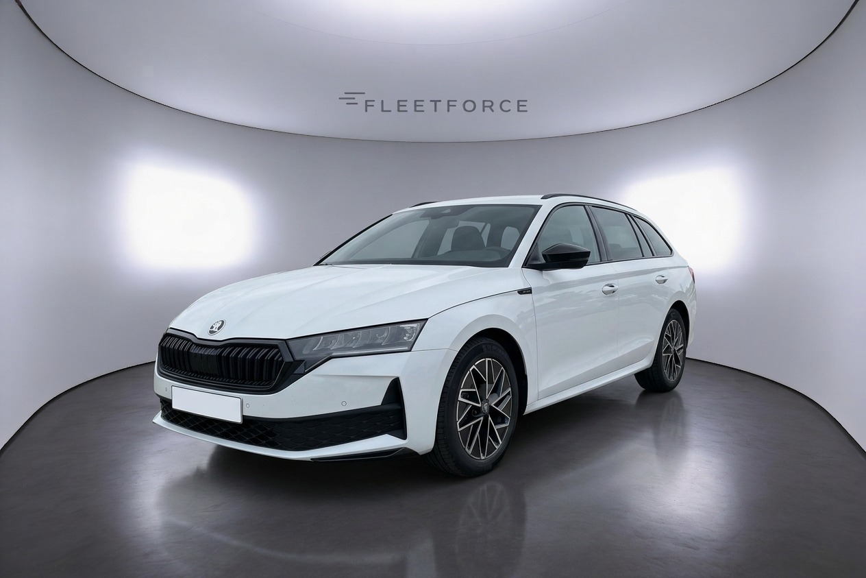 Skoda Octavia 2.0 TDI 110 kW Sportline in Weiß