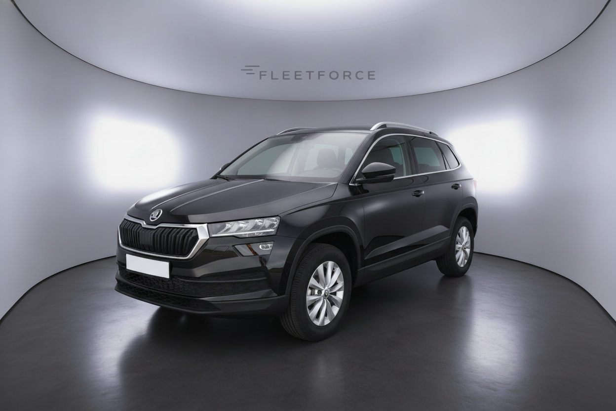 Skoda Karoq Selection in Schwarz