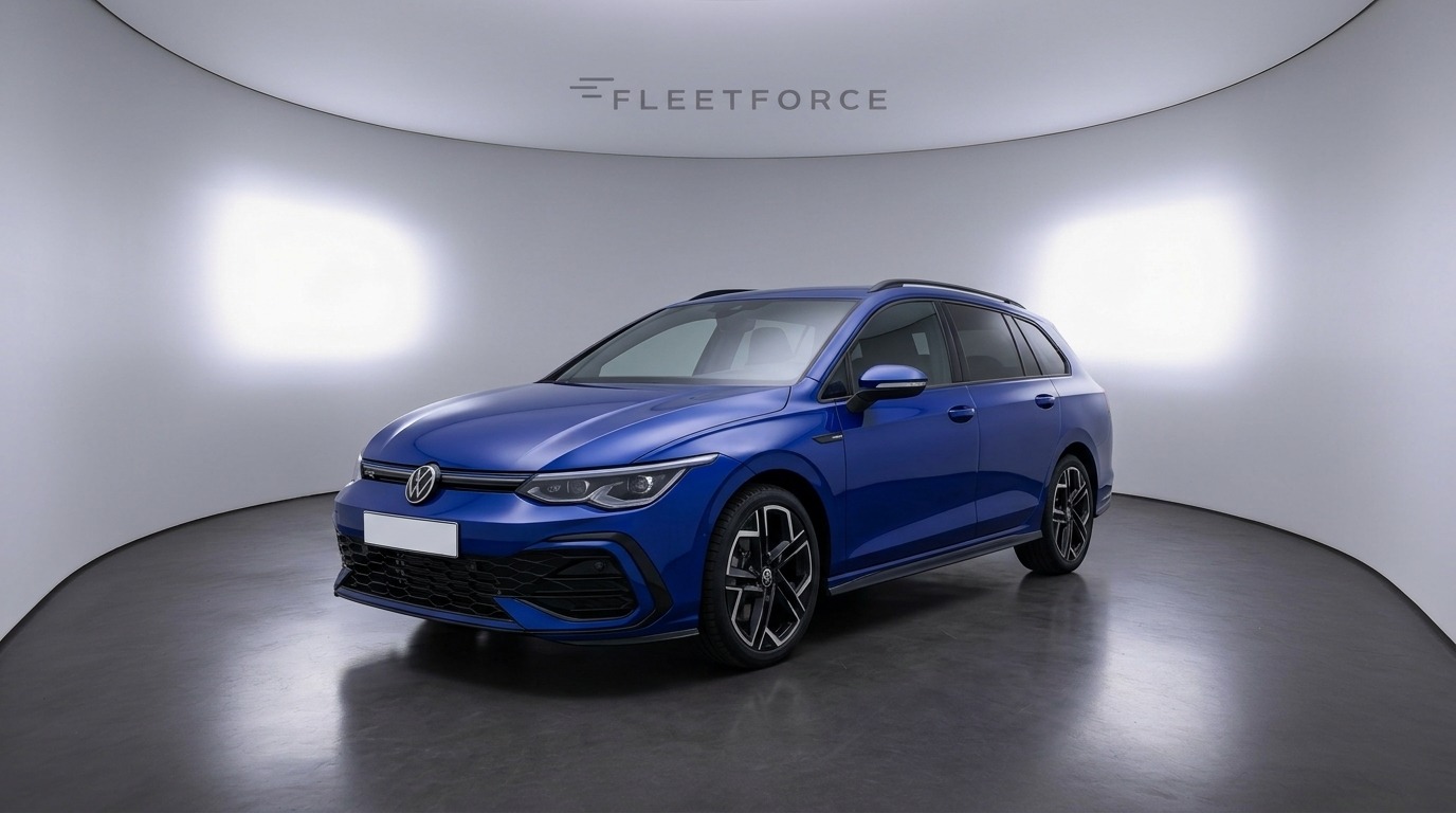 VW Golf Variant R-Line Edition in Schwarz