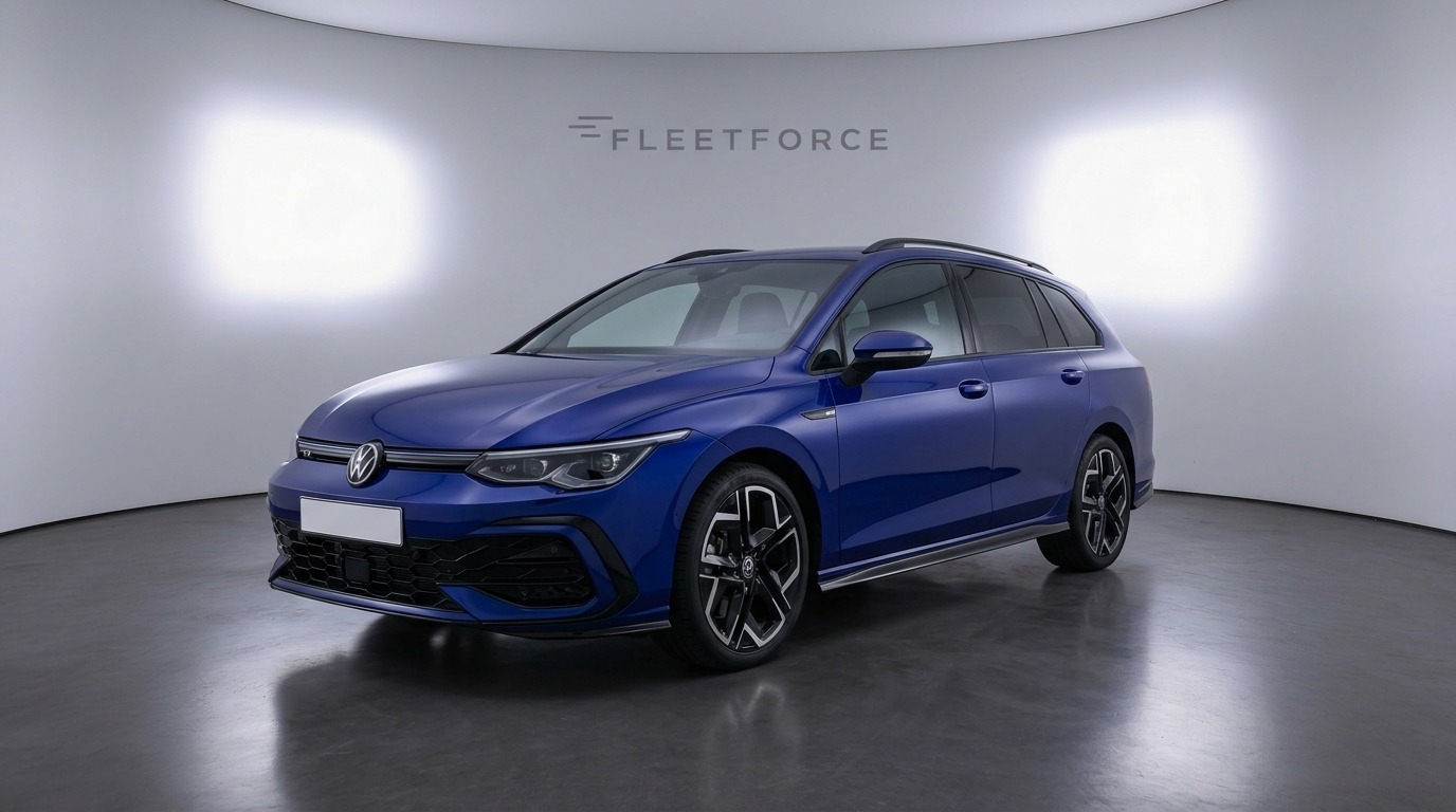 VW Golf Variant R-Line Edition in Schwarz