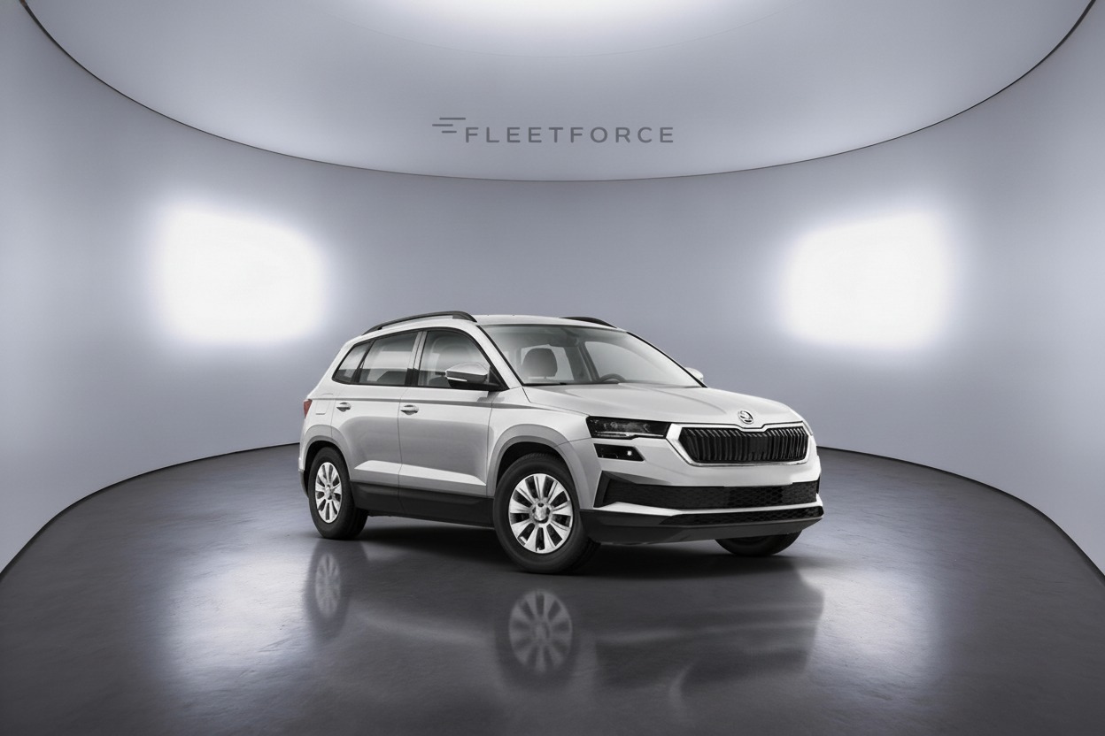 Skoda Karoq Sportline in Schwarz