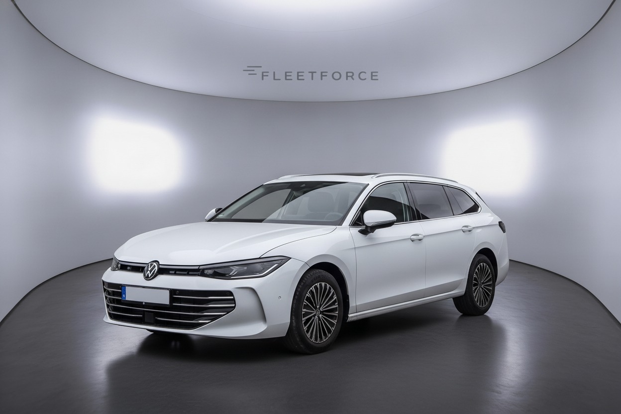 VW Passat R-Line in Weiß