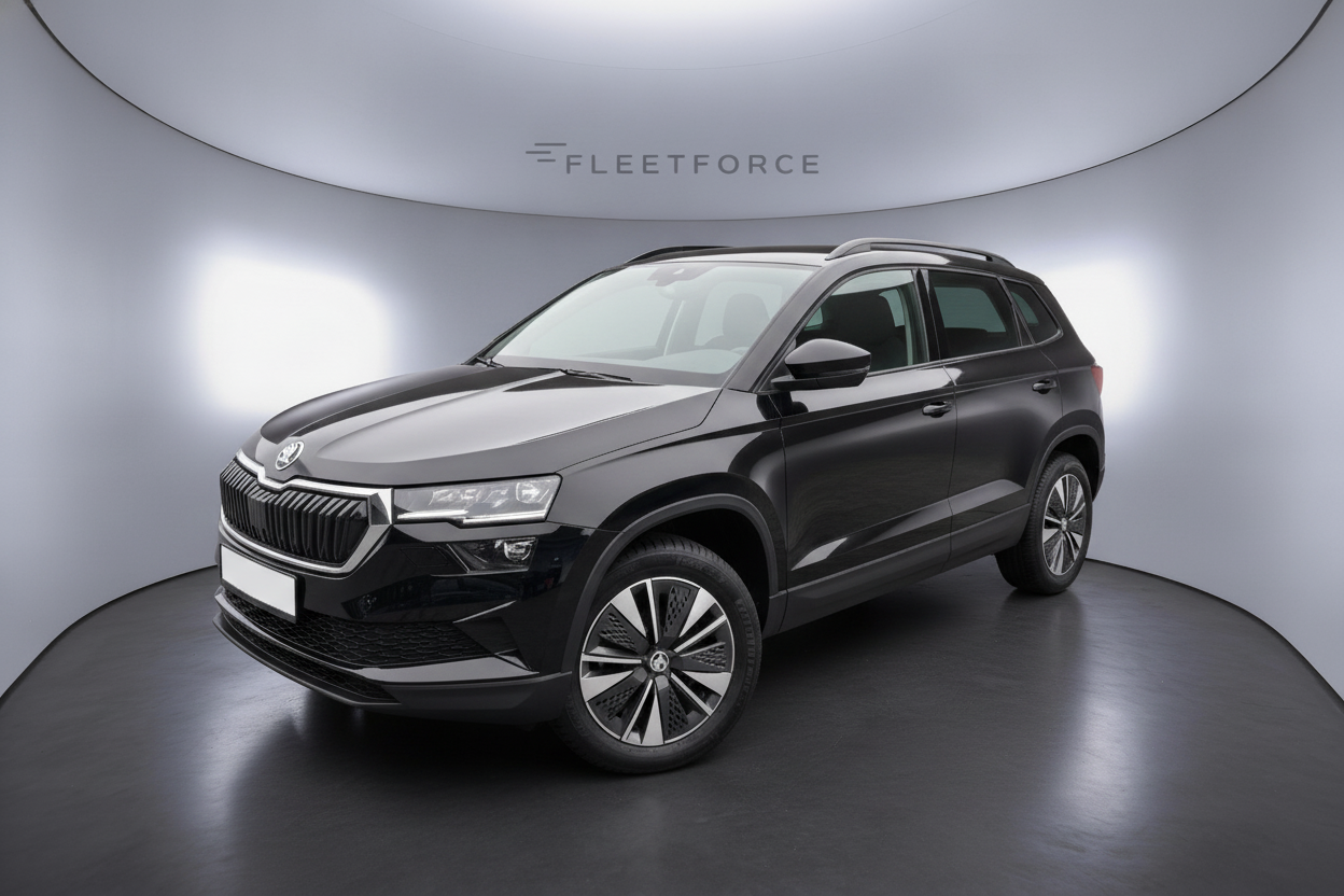 Skoda Karoq Selection in Schwarz
