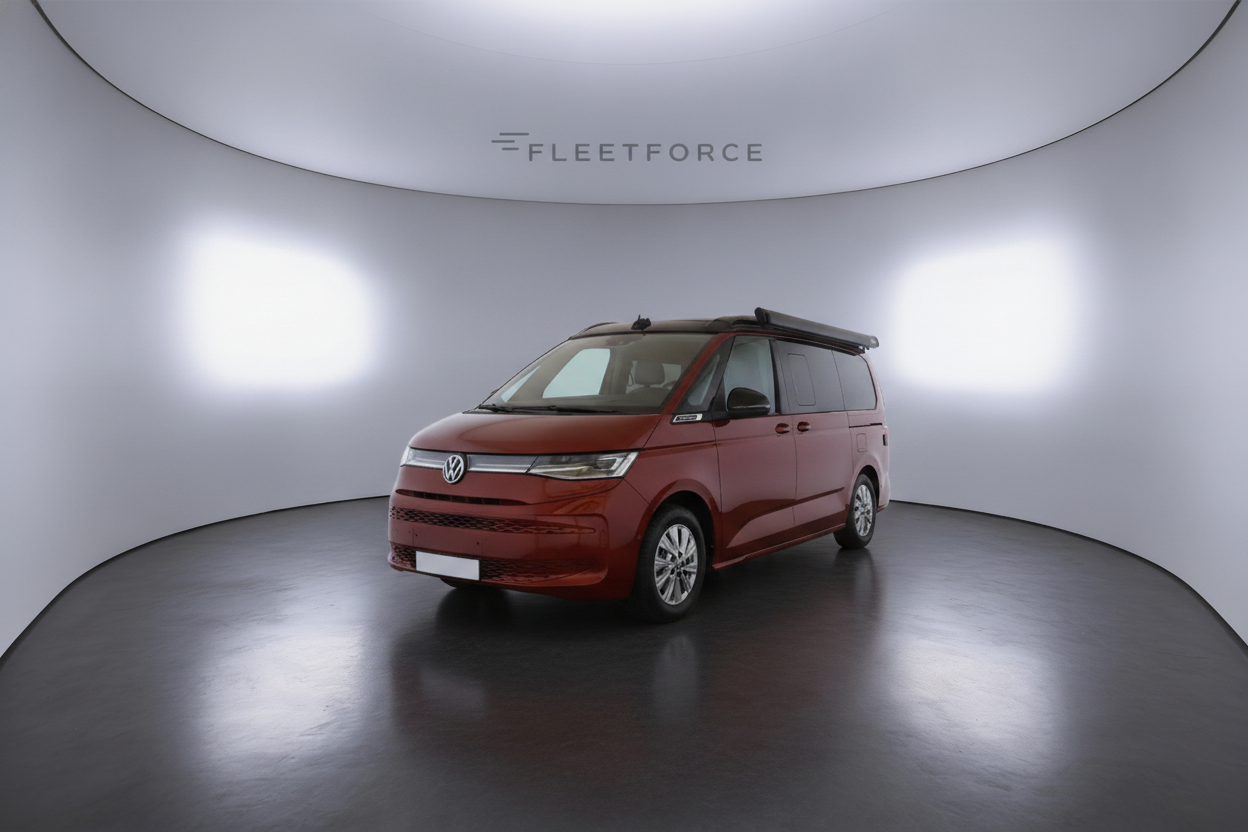 VW T7 California Beach Camper in Rot