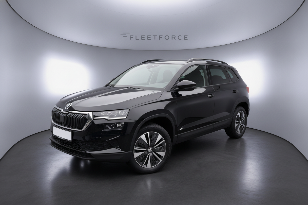 Skoda Karoq Selection in Schwarz