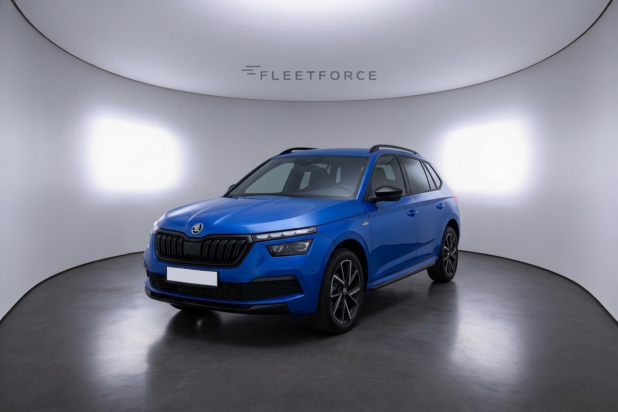 Skoda Kamiq Monte Carlo in Blau