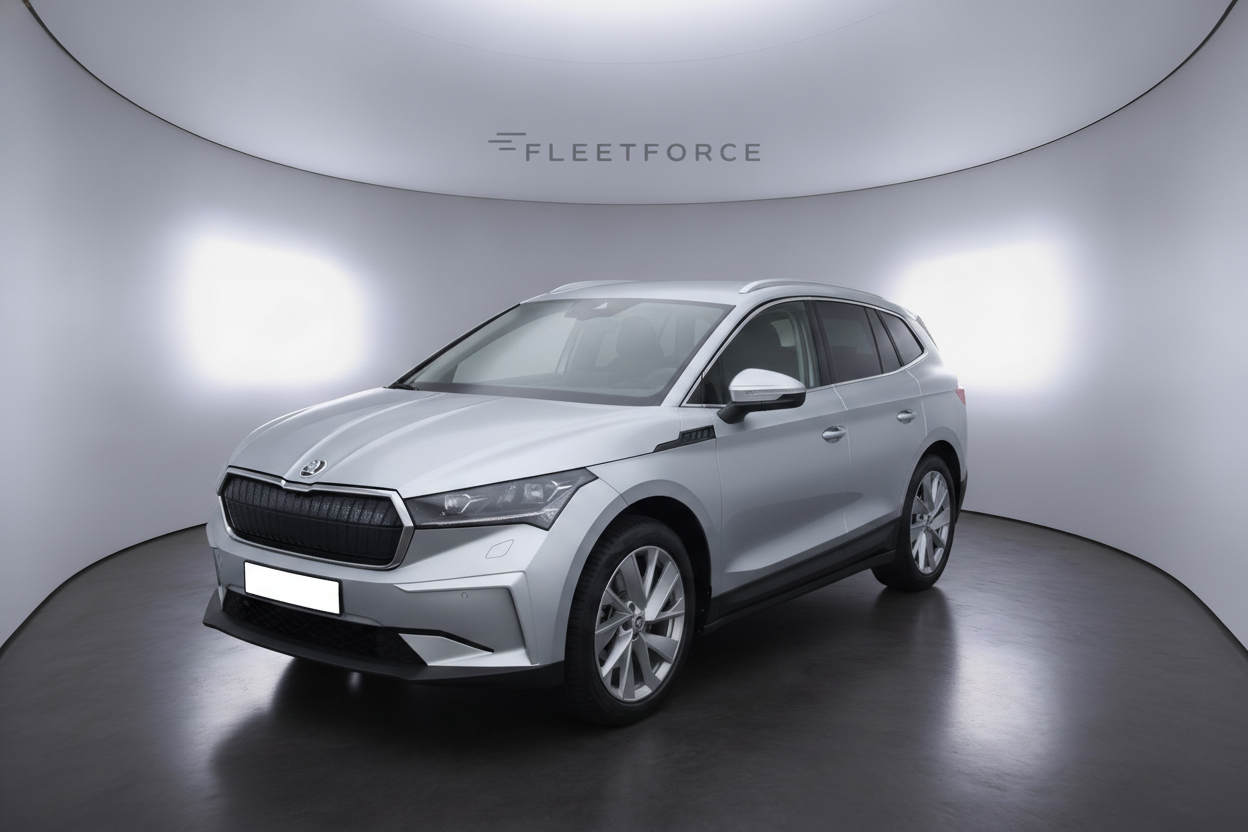 Skoda Enyaq iV 60 Loft in Silber