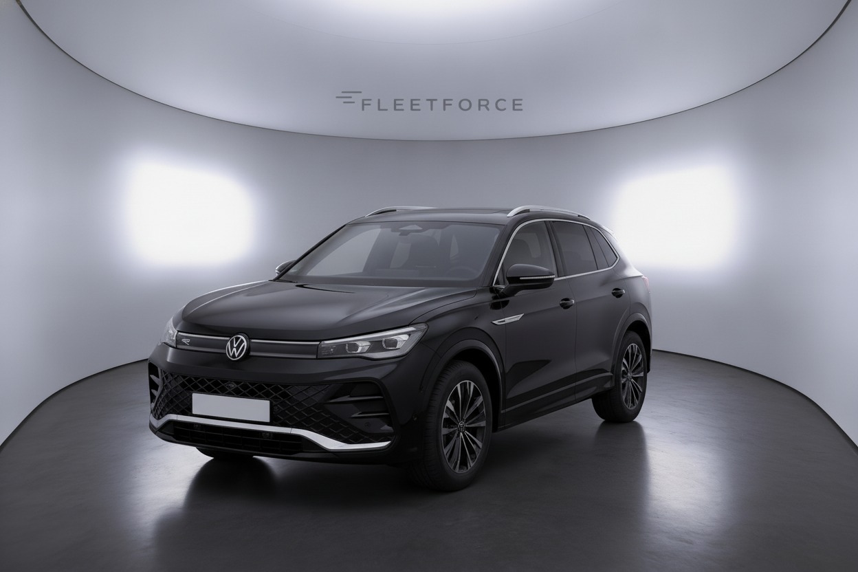 VW Tiguan R-Line in Schwarz