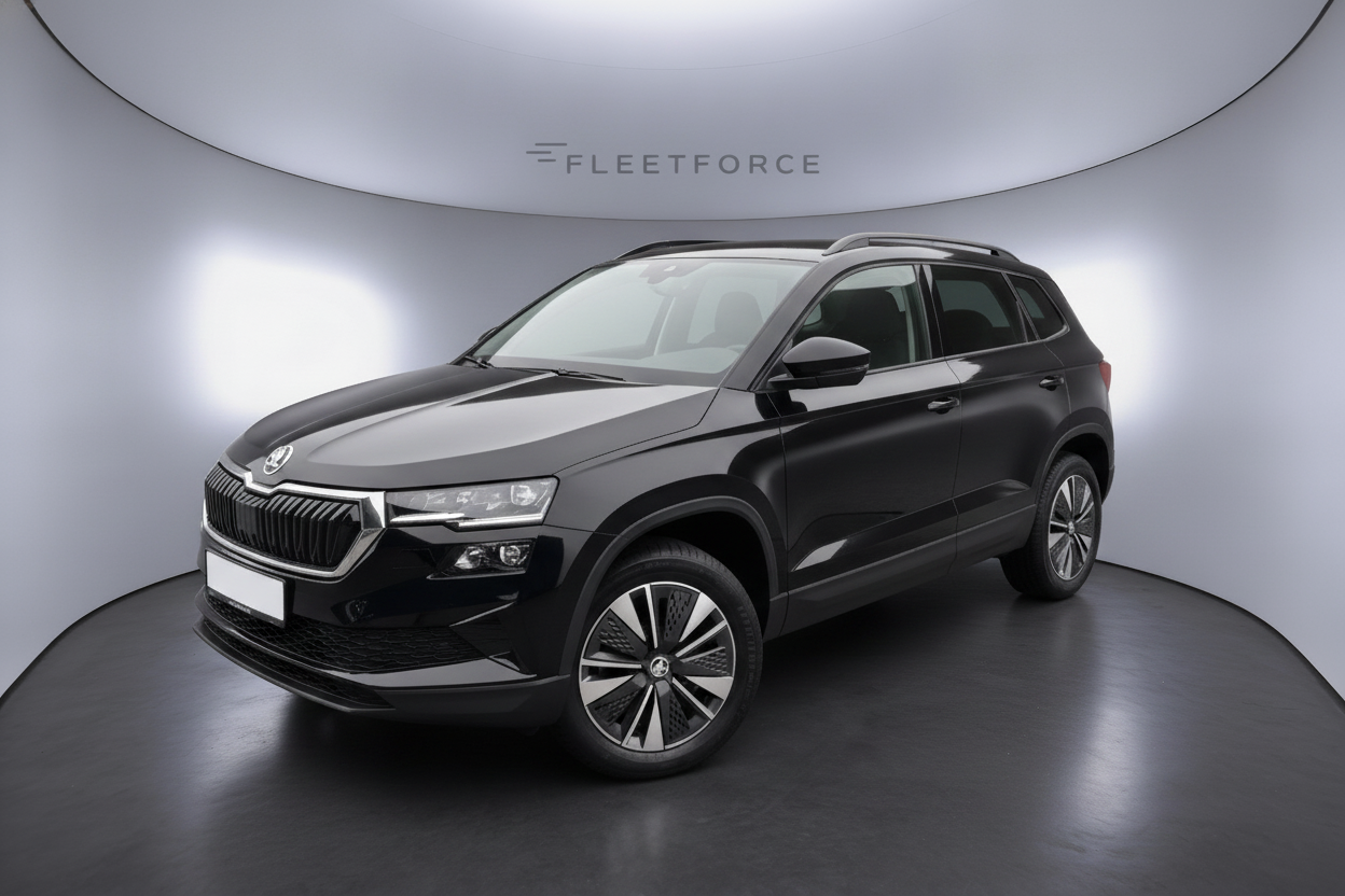Skoda Karoq Selection in Schwarz