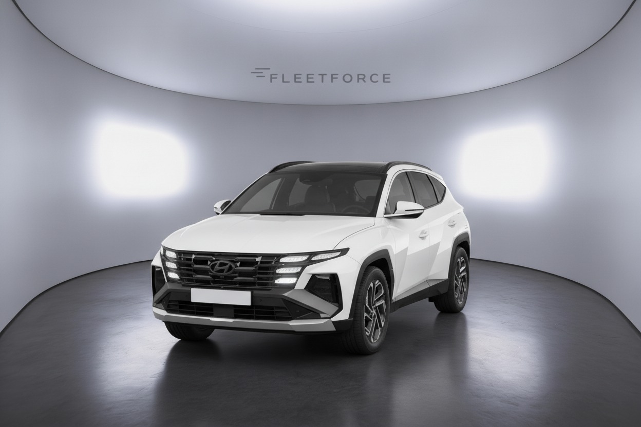 Hyundai Tucson N Line in Rot