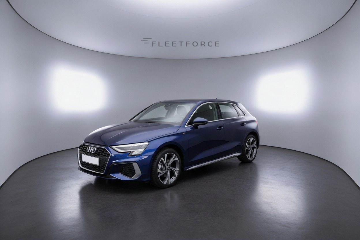 Audi A3 30 TDI basis in Blau