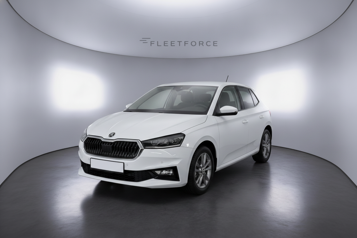 Skoda Fabia Selection in Weiß