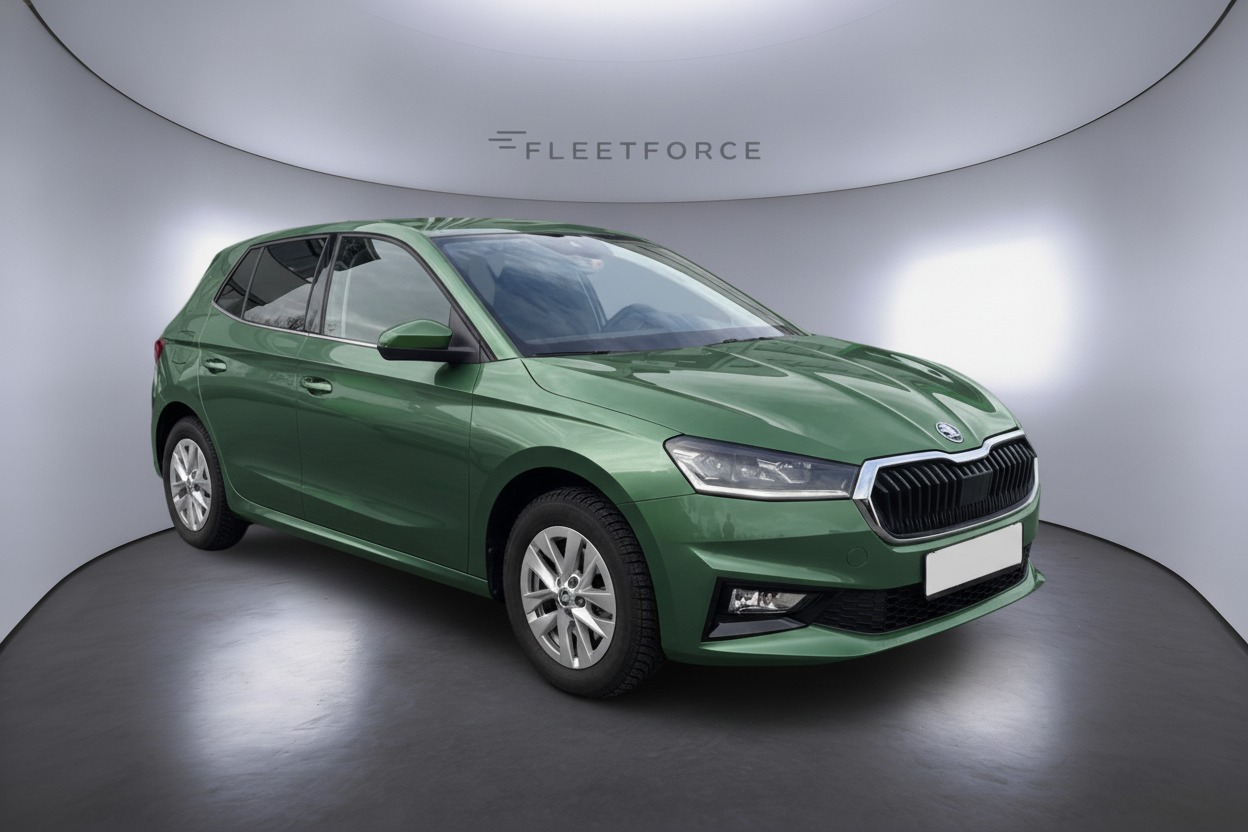 Skoda Fabia Selection in Grün