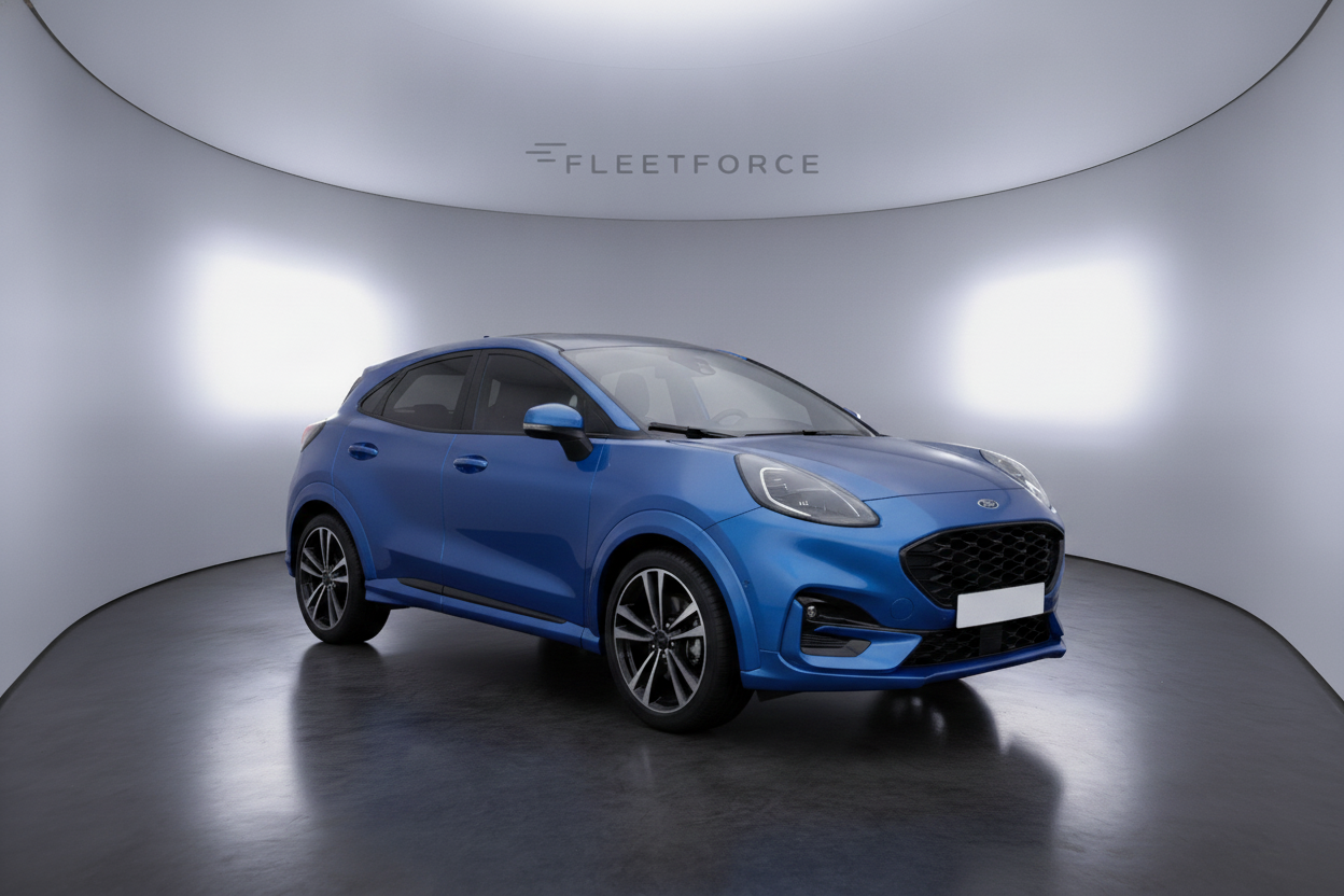 Ford Puma Titanium in Blau