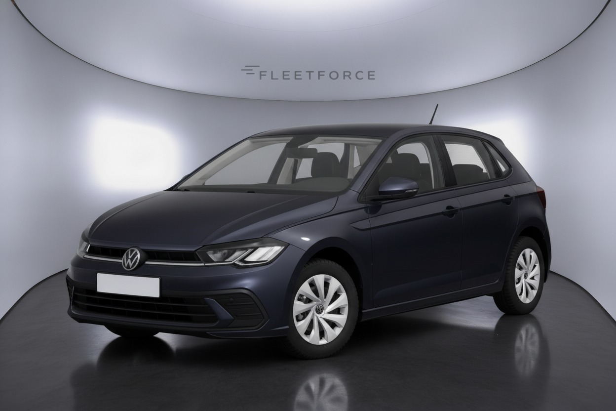 VW Polo in Schwarz