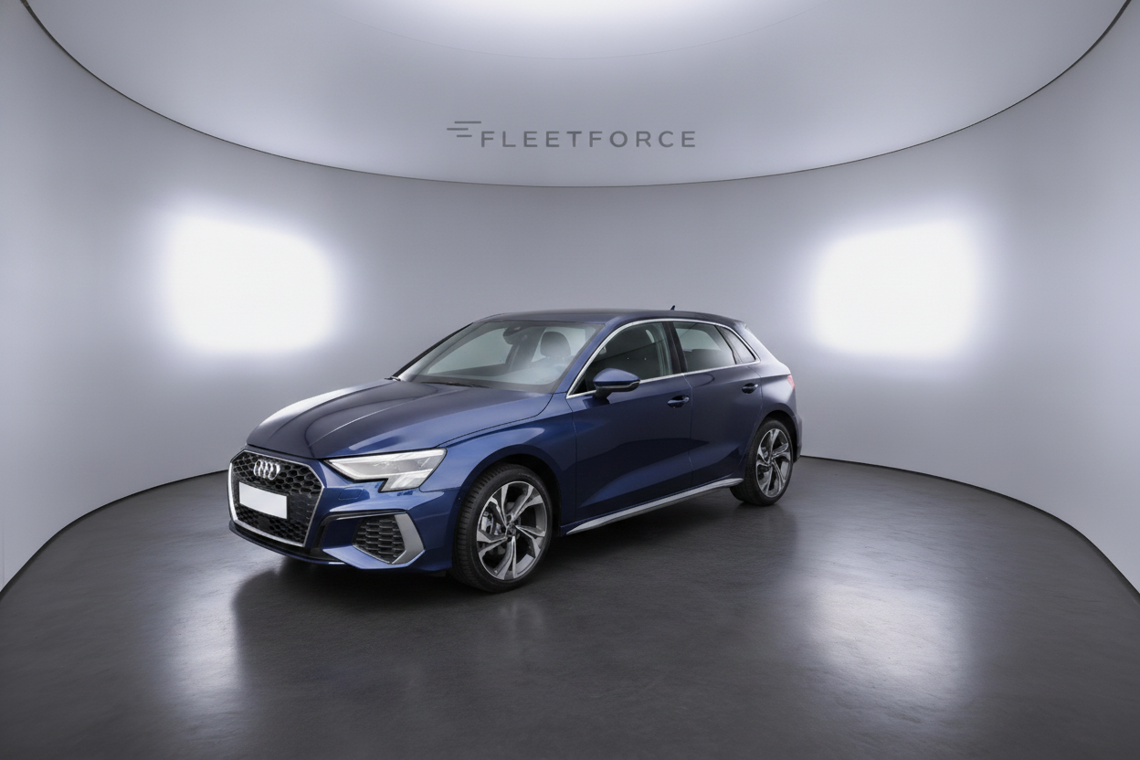Audi A3 35 TDI basis in Blau