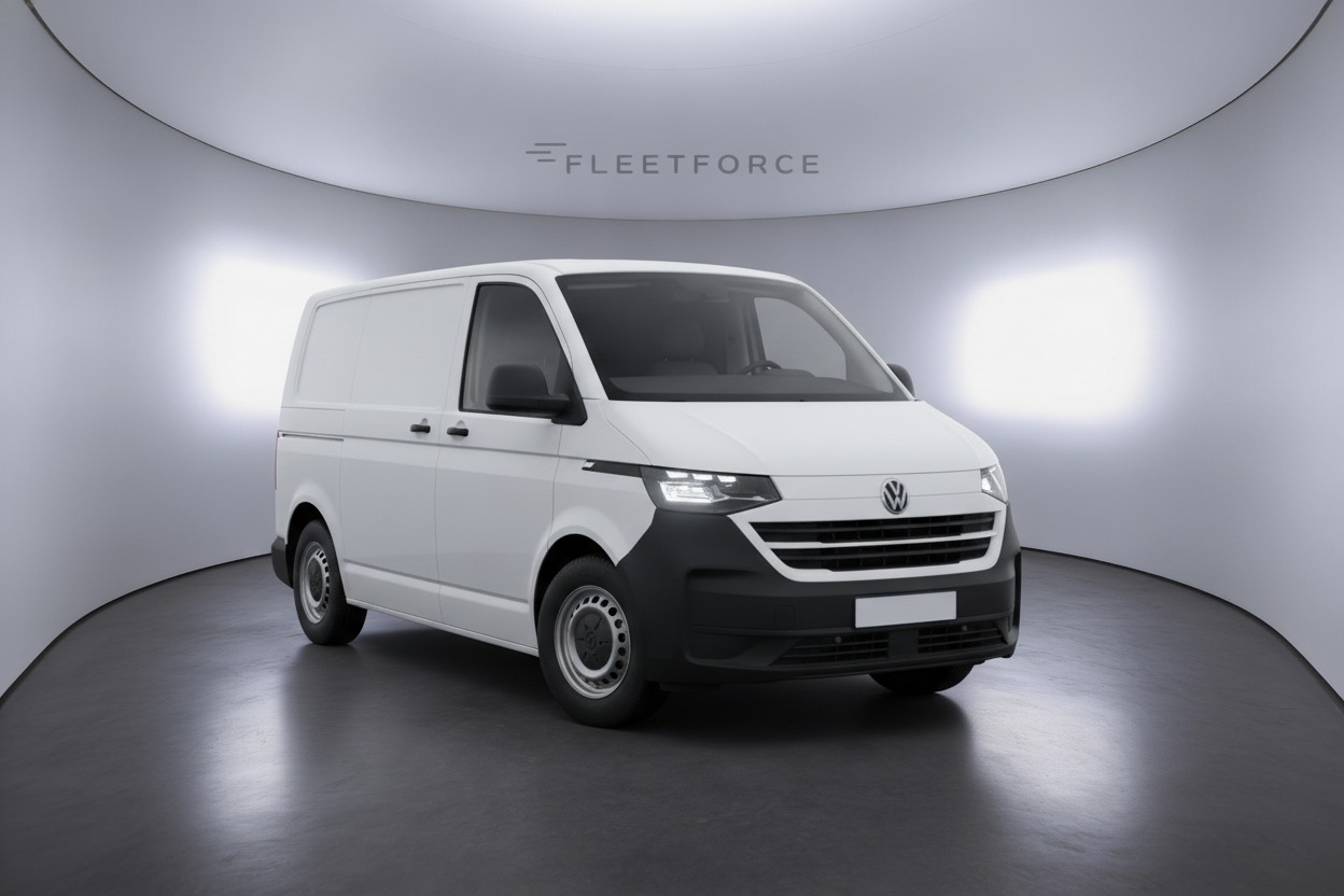 VW Transporter Kasten 2.0 TDI 81 kW 6-Gang KR in Weiß