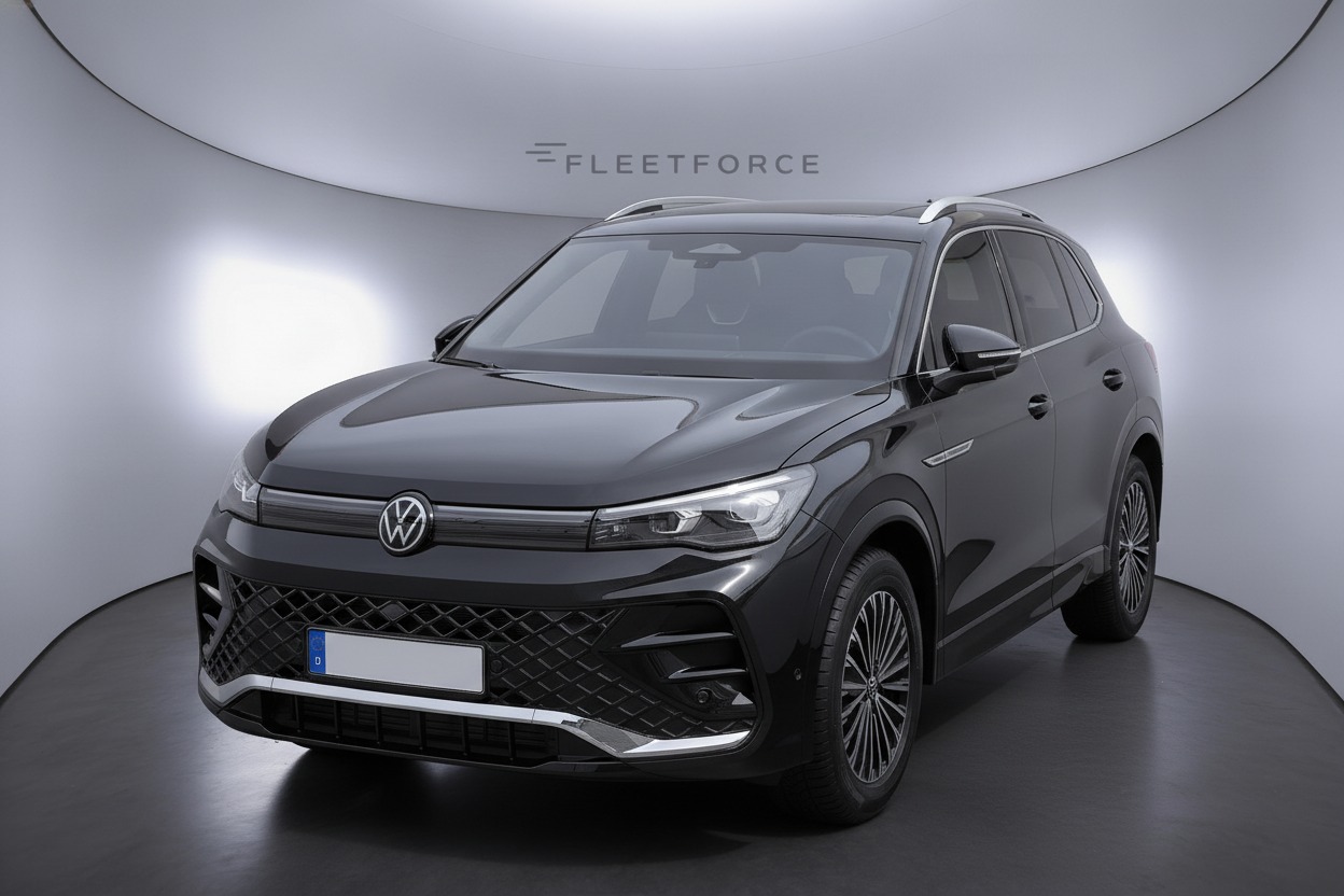VW Tiguan 2.0 TDI 110 kW Life in Schwarz