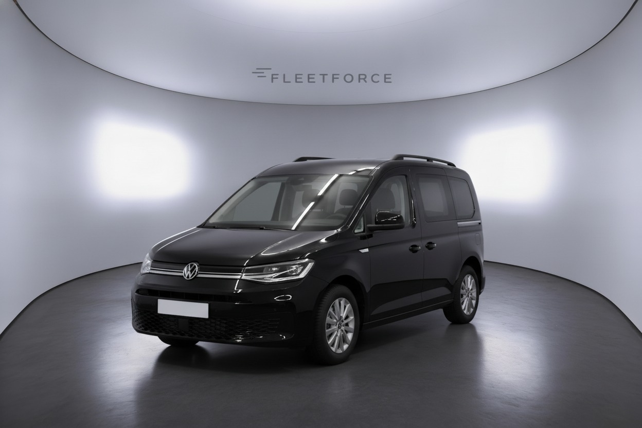 VW Caddy Style in Schwarz