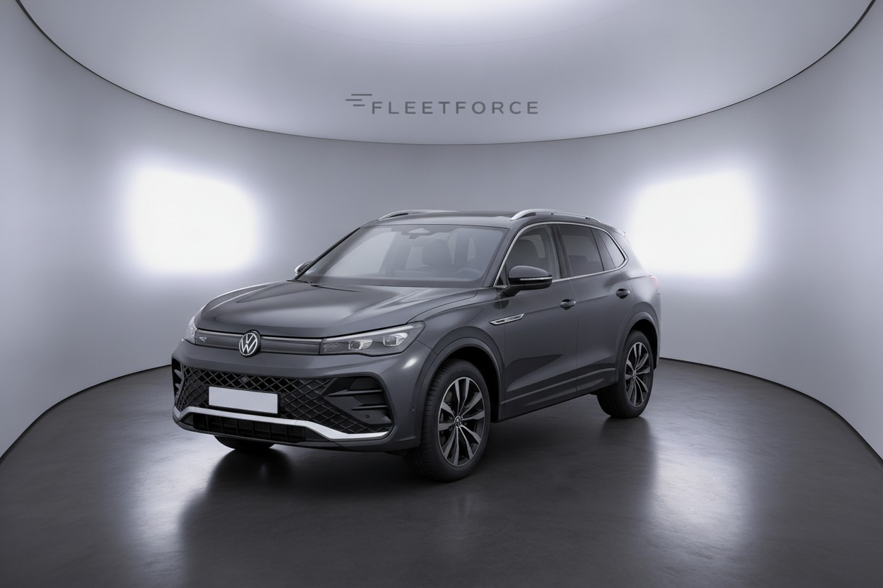 VW Tiguan 2.0 TDI 110 kW R-Line in Grau