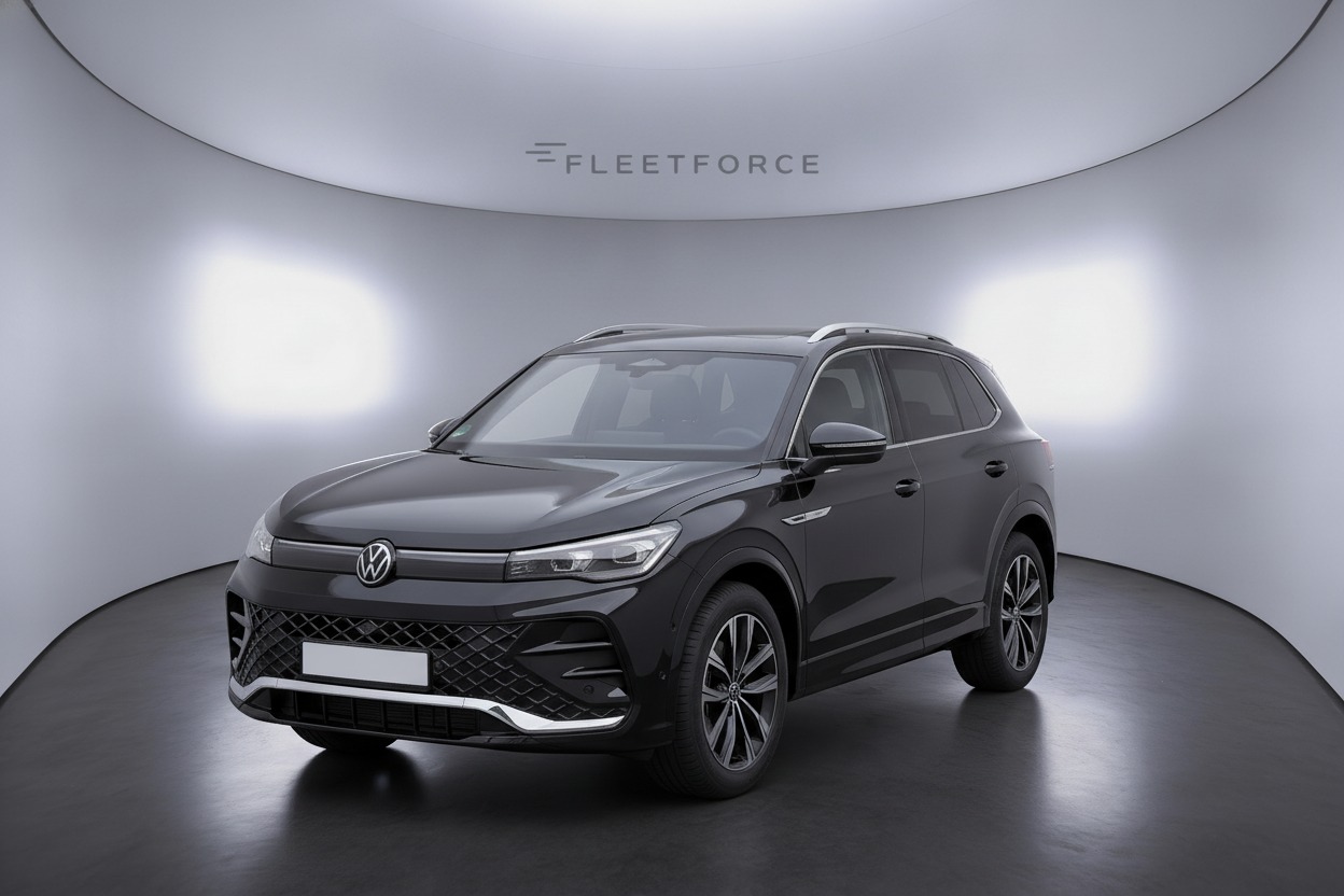 VW Tiguan 2.0 TSI 195 kW 4Motion R-Line 195 in 0E Grenadillschwarz Metallic