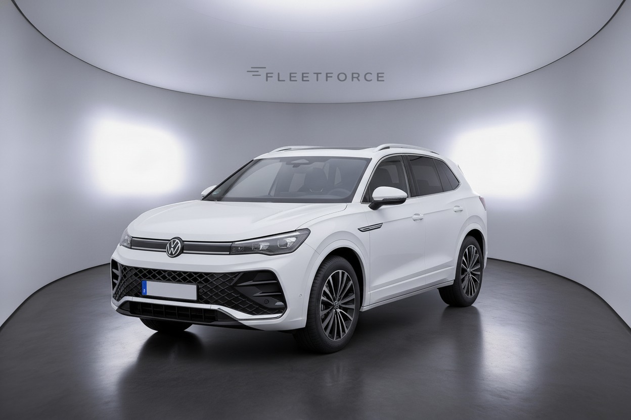 VW Tiguan 2.0 TDI 110 kW R-Line in Weiß