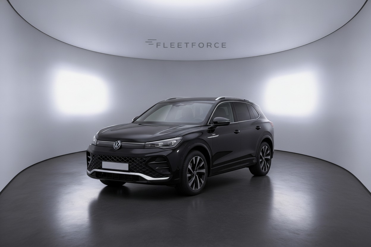 VW Tiguan R-Line in Schwarz