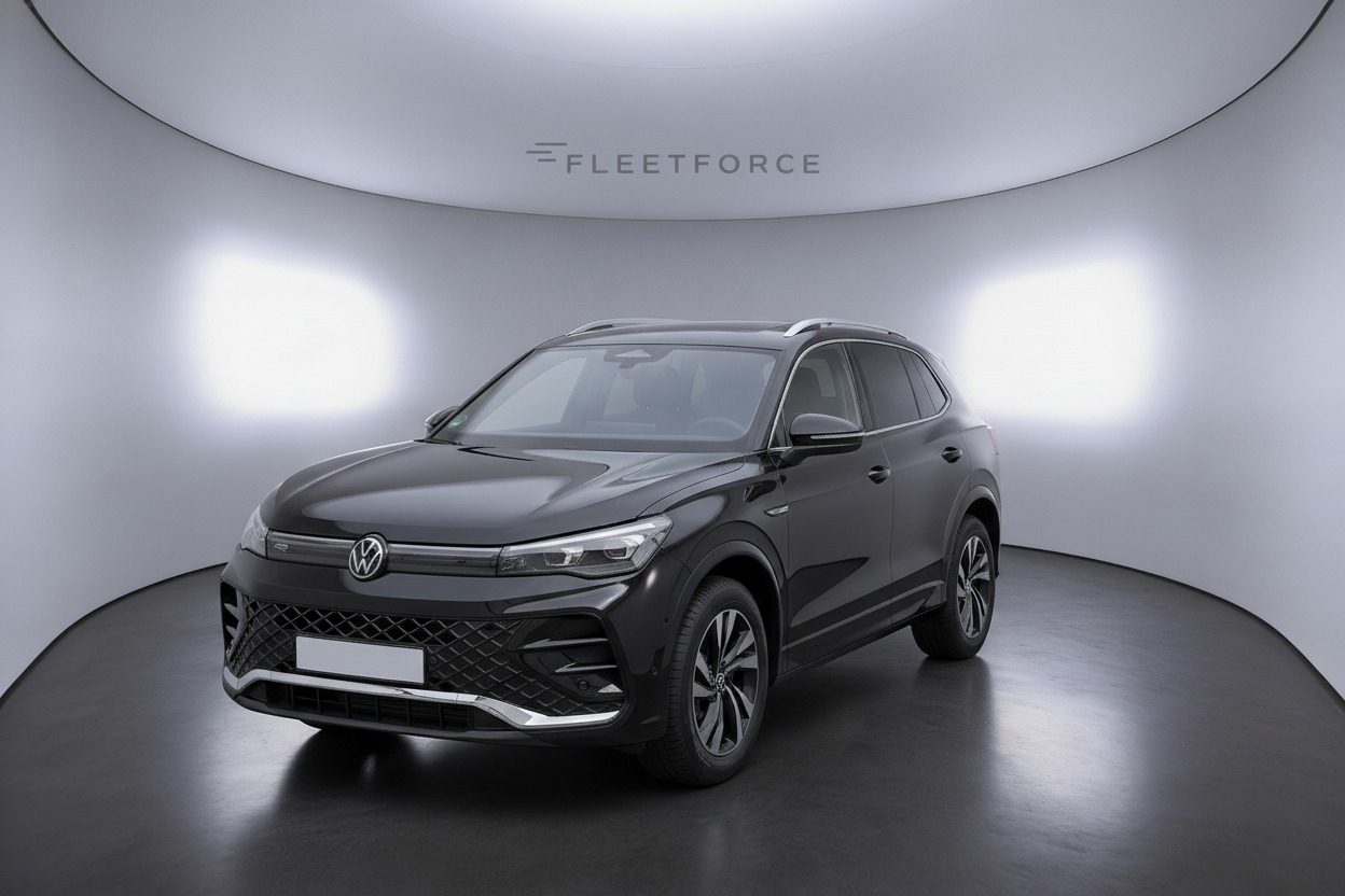 VW Tiguan 2.0 TSI 195 kW 4Motion R-Line 195 in 0E Grenadillschwarz Metallic