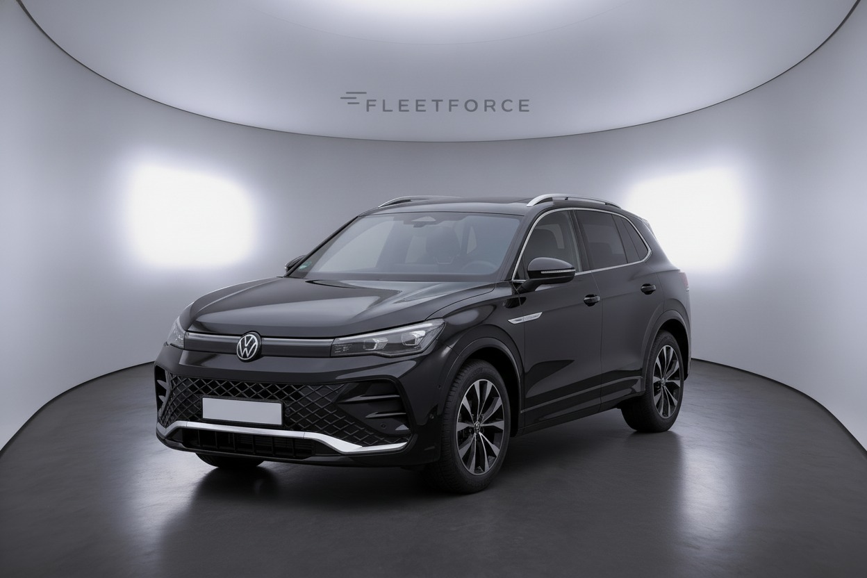VW Tiguan 2.0 TDI 110 kW Life in Schwarz