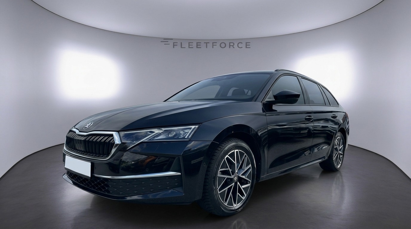 Skoda Octavia Combi in Schwarz