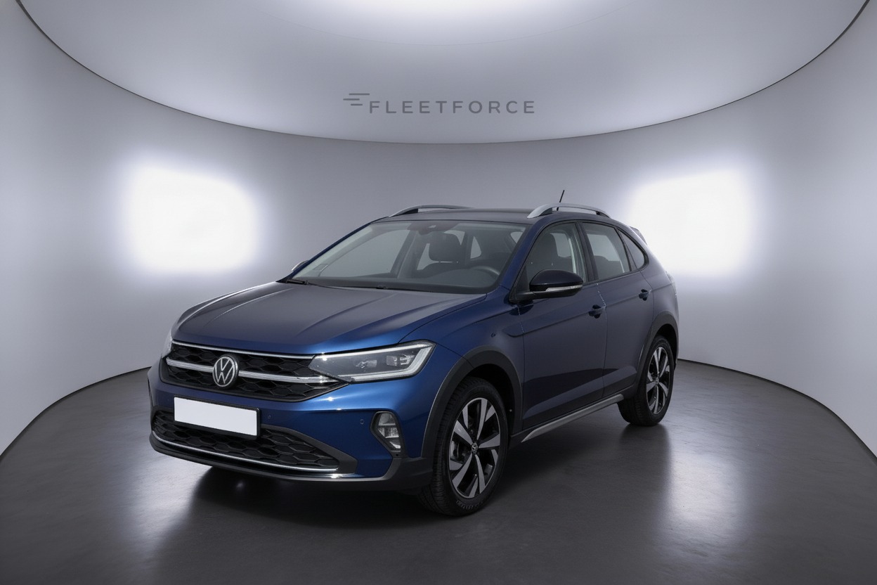 VW Taigo in Blau