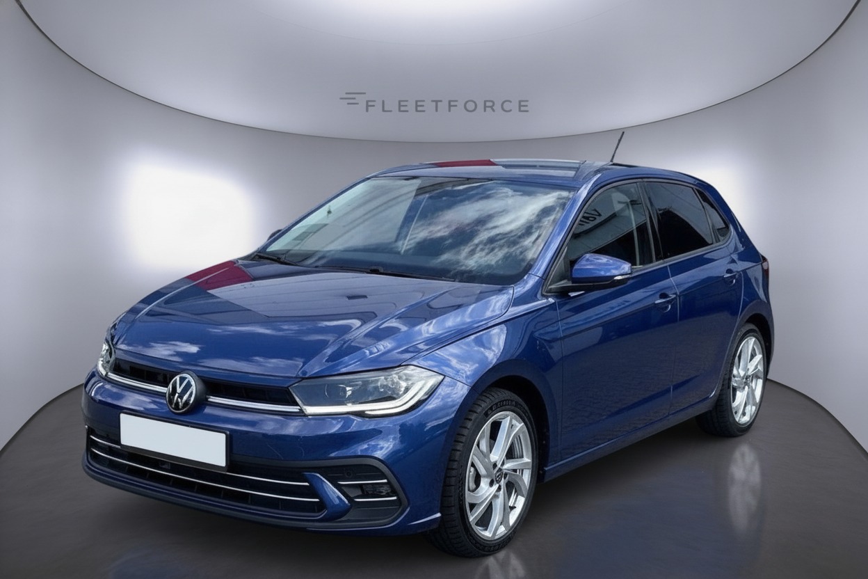 VW Polo R-Line in Blau