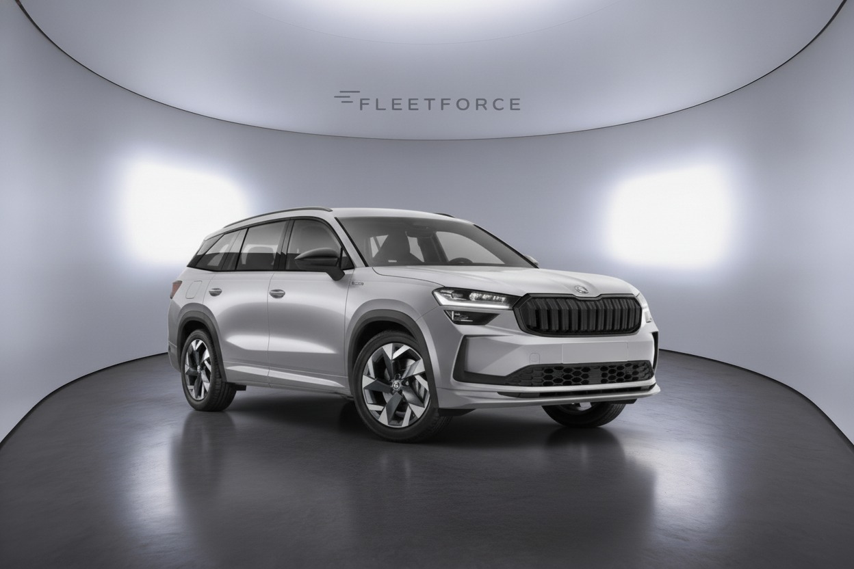 Skoda Kodiaq Sportline in Schwarz