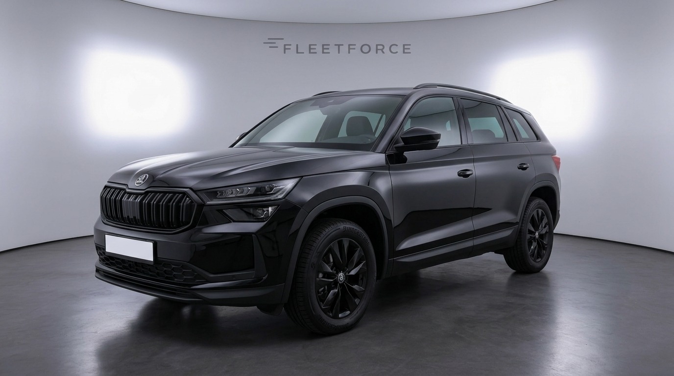 Skoda Kodiaq Sportline in Schwarz