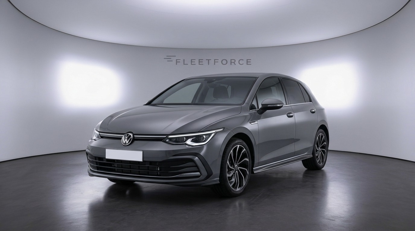 VW Golf R-Line in Grau
