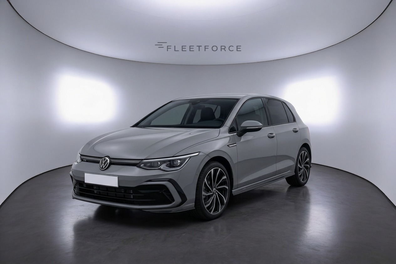 VW Golf R-Line in Grau