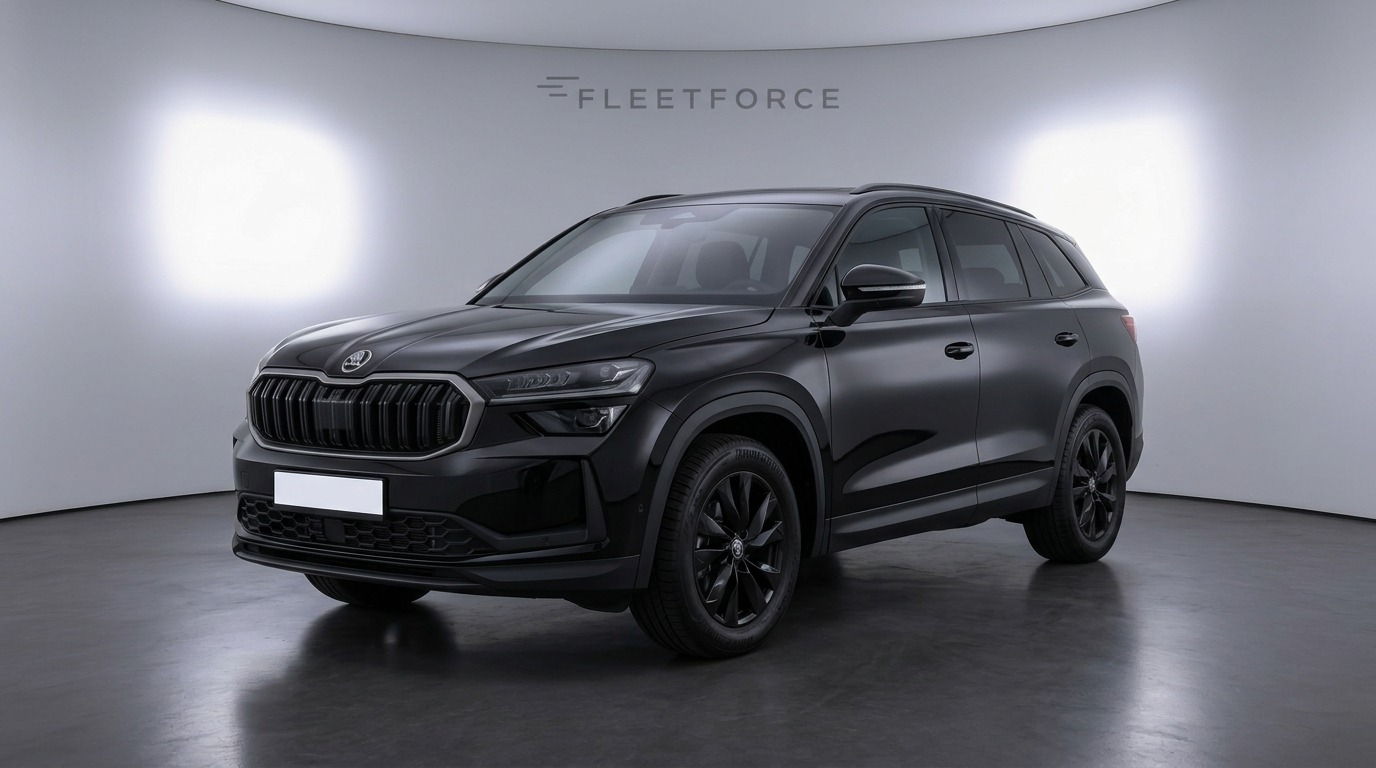 Skoda Kodiaq Sportline in Schwarz