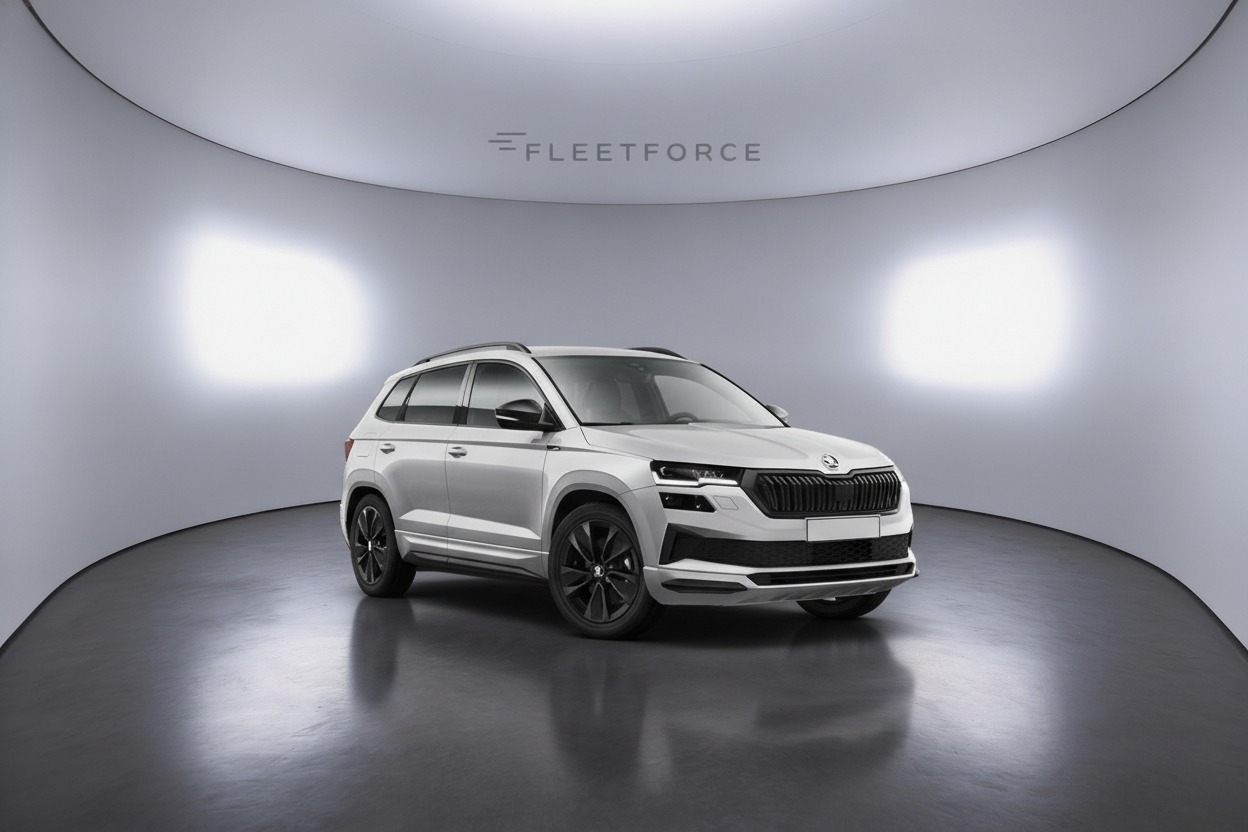Skoda Karoq Sportline in Blau