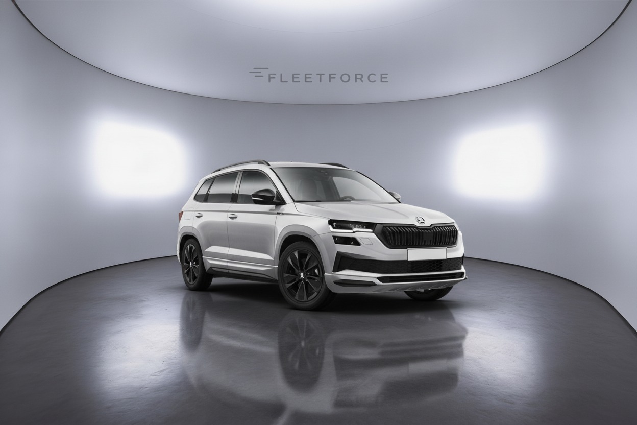 Skoda Karoq Sportline in Schwarz
