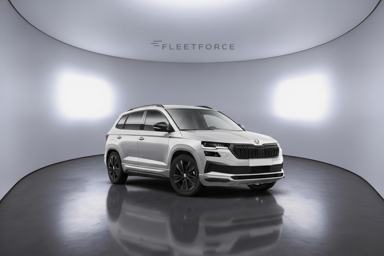 Skoda Karoq Sportline in Weiß
