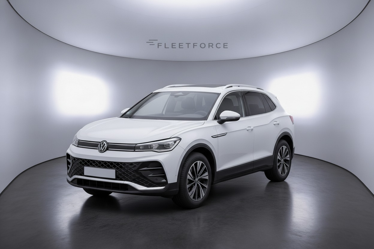 VW Tiguan R-Line in Weiß