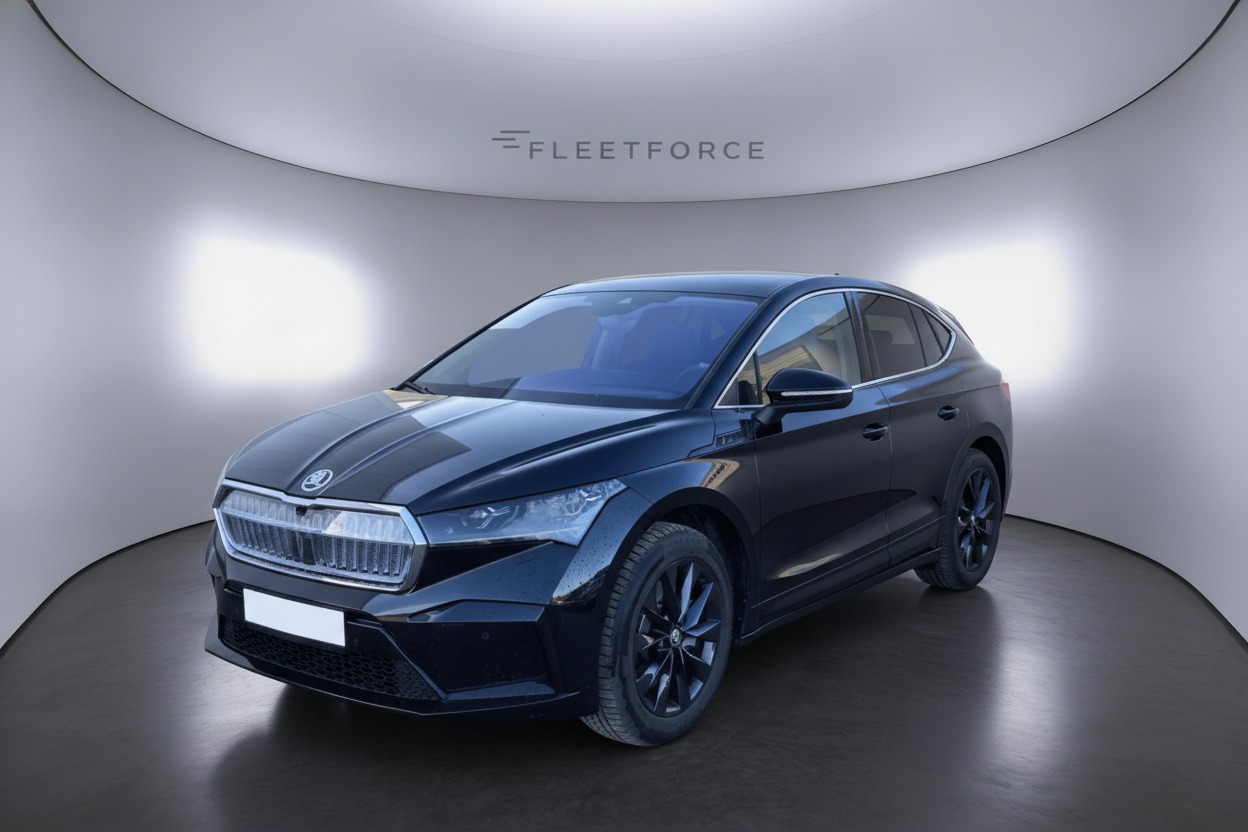 Skoda Enyaq iV SUV RS in Schwarz
