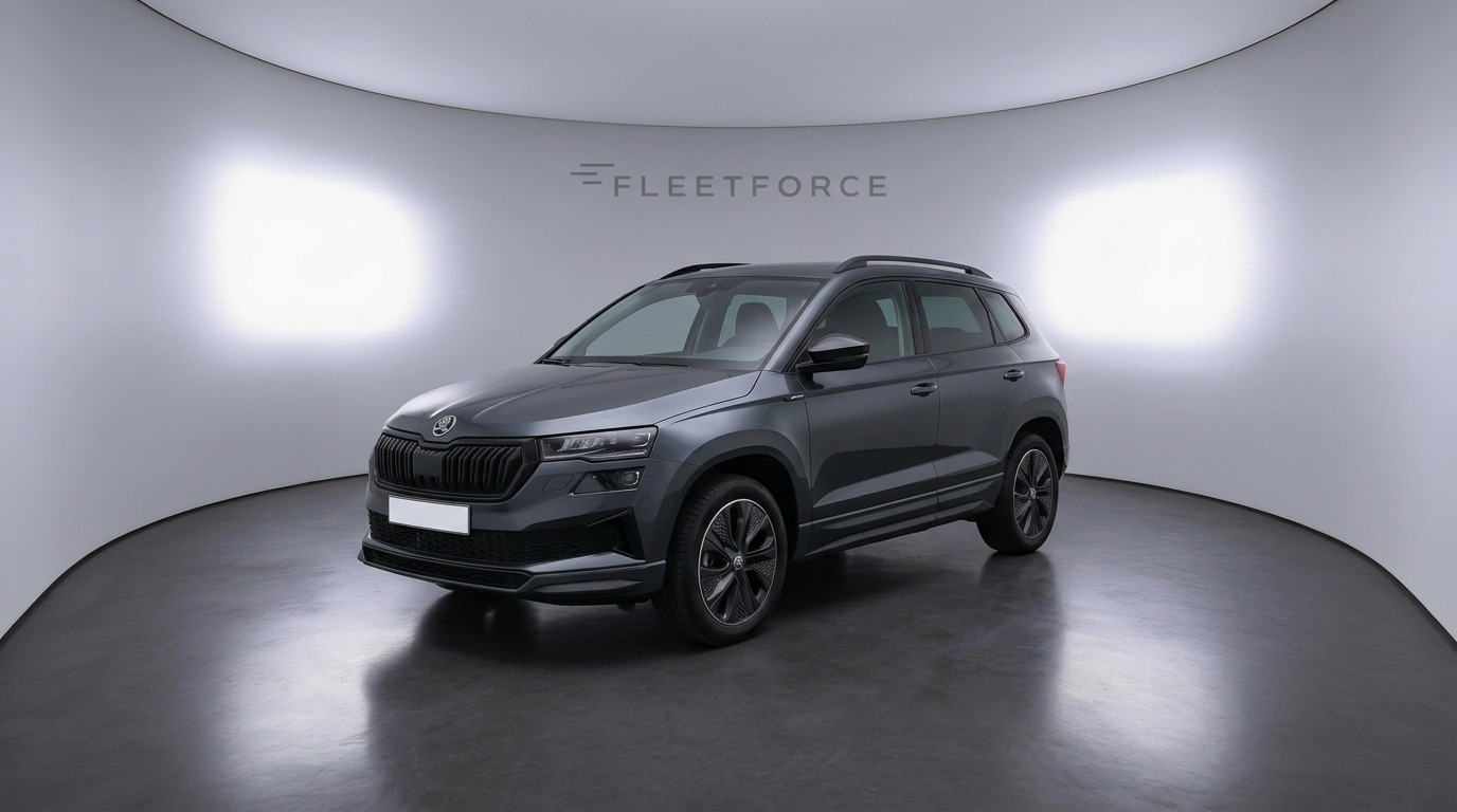 Skoda Karoq Sportline in Schwarz